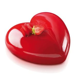 Silionform hjärta en hjärtformad silikonform