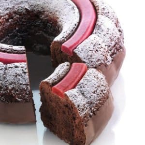 Insert Decor Rund skapar ringformade fyllningar i din tårta. Silikomart