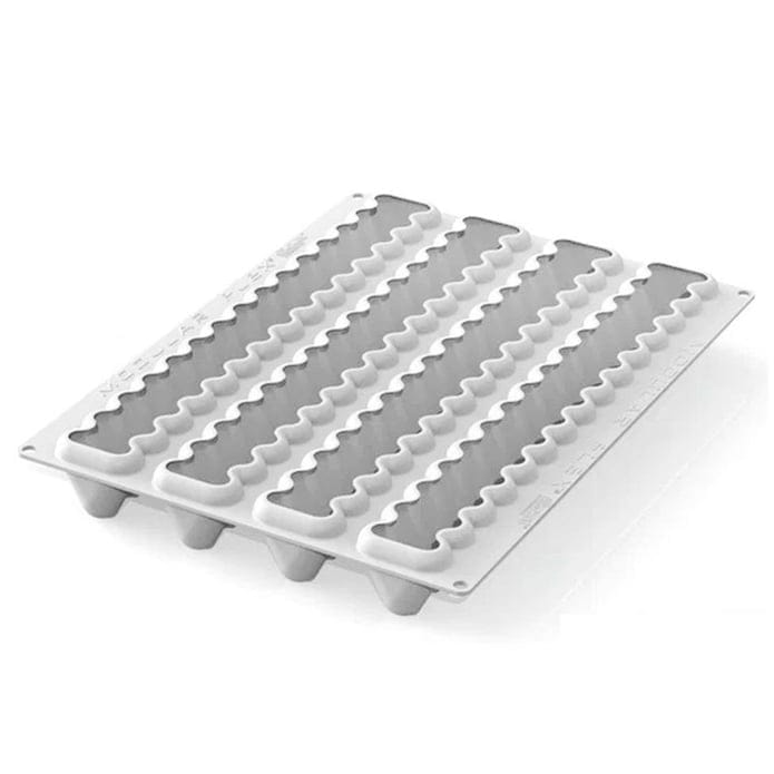 Modular Flex Trilogy från Silikomart Avlånga silikonmattor med 4 formar Formen