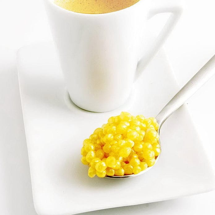 Caviar box för att göra rom av puré, färdig produkt