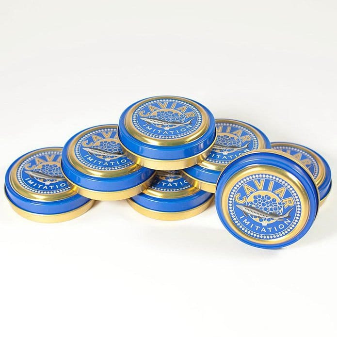 Kaviarburk 12-pack från 100%chef caviar can, för kaviar av puréer. Många