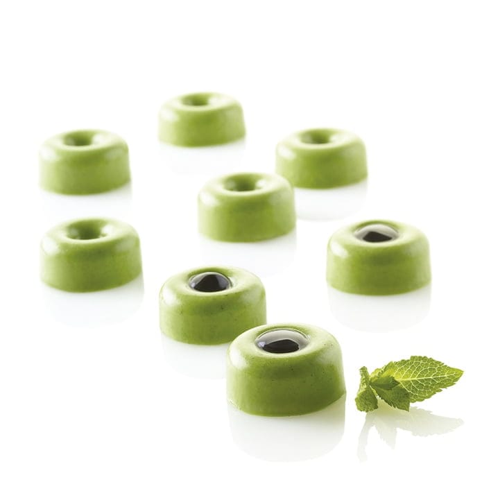 Micro Savarin5 - Silikonmatta med 35 savarinformar i mikroformat.