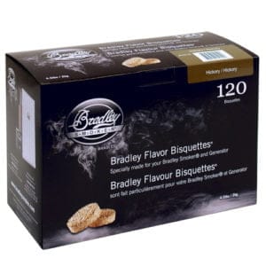 Rökbriketter till Bradley Smoker – Hickory 120-pack