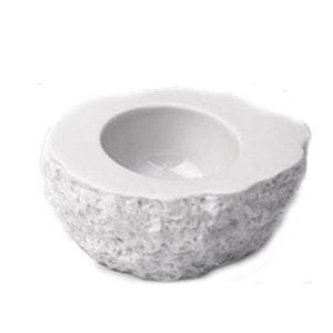 Rock Small 2-pack stenformad skål från 100%chef