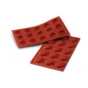 SF043 Flan Mould 20ml - silikonform från Silikomart