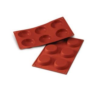 SF046 Flan Mould 52ml - silikonform från Silikomart