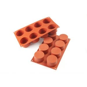 SF119 Cylinders 123ml - silikonform från Silikomart