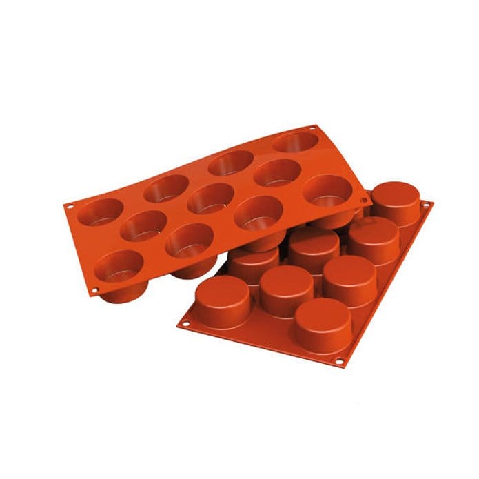 SF204 Cylinders 55ml - silikonform från Silikomart