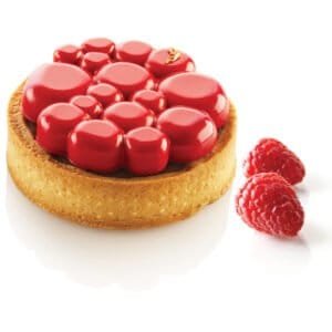 Kit Tarte ring rund Ø80mm Paradis från Silikomart