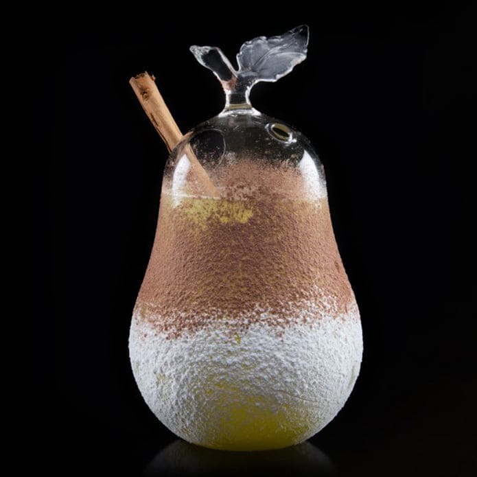Vaso Pear 160/0096 fylld med knas