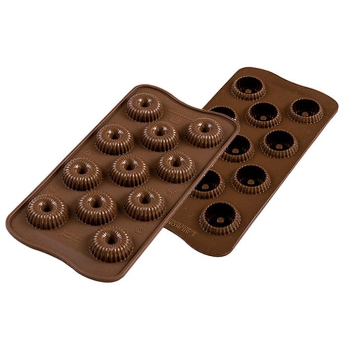 SCG49 Choco Crown 9ml - silikonform från Silikomart formen