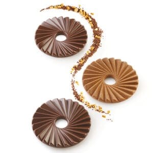 Plissé 23 - Silikonform från Italienska Silikomart - Söders gourmet