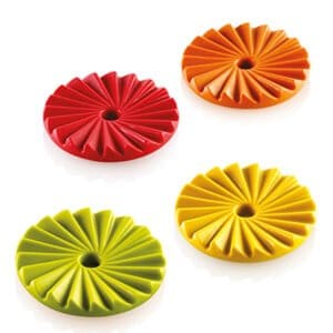 Plissé 7 - Silikonform från Italienska Silikomart - Söders gourmet