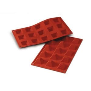 SF008 Pyramids 20ml - silikonform från Silikomart - Söders gourmet