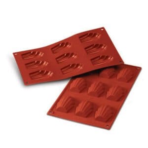 SF032 Madeleine 30ml - silikonform från Silikomart - Söders gourmet