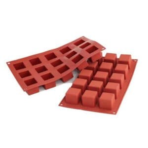 SF105 Cube 42ml - silikonform från Silikomart - Söders gourmet