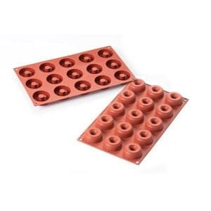 SF171 Small Donuts 22ml - silikonform från Silikomart - Söders gourmet