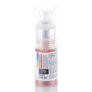 Glitter Dust - Glitterspray RÖD 10g ger en glittrande finish av dina desserter silikomart professional söders gourmet
