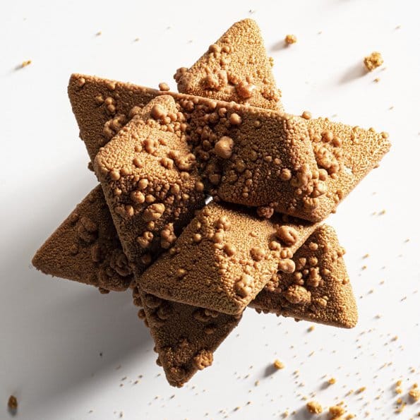 Star Game 35 silikonform från Silikomart Professional - Söders gourmet brun stjärna