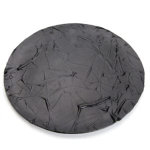 Black Stucco Glastallrik 27cm Exklusiv tallrik av Opaline- Söders gourmet