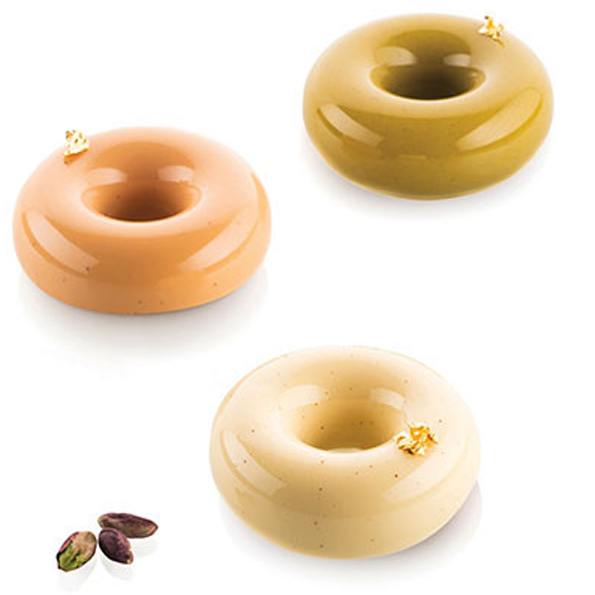 Donuts Gourmand 80 Silikonform Från Silikomart Professional