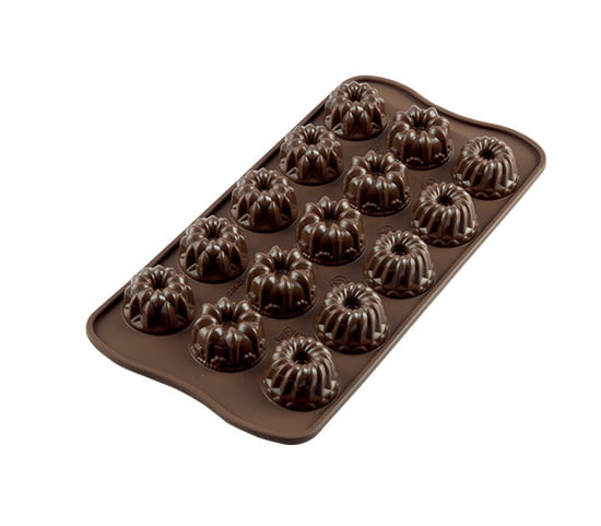 SCG19 - Fantasia - silikonform för minisockerkakor 6,5ml