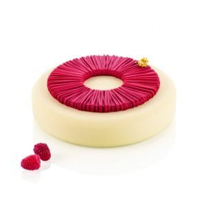 TULÙ 100ml Silikonform för dekoration Ø140mm x 9mm Mått: Ø140mm x 9mm Volym: 100ml Gjutningar: 2st Totalvolym: 200ml - Silikomart Professional