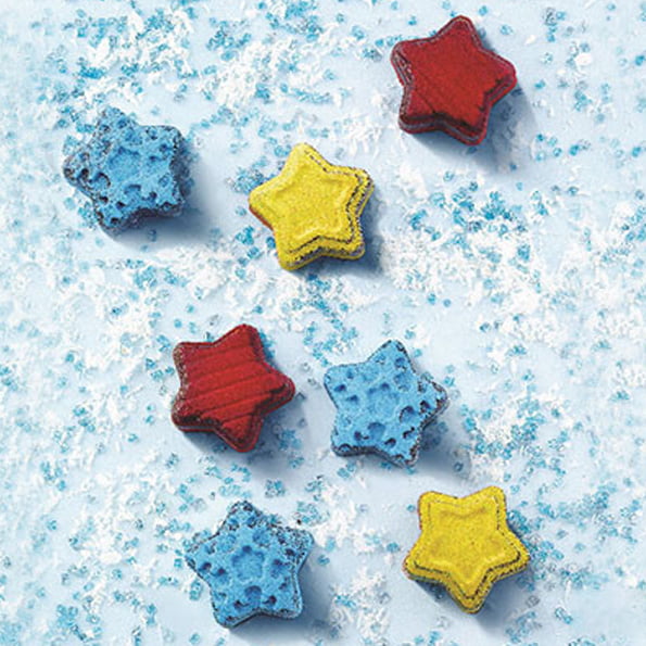 SCG45 Winter Star 6,9ml - Silikonform för små vinterstjärnor ful bild