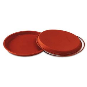 Pajform i silikon med slät kant 20cm SFT120 Klarar både frysning och ugn. Från – 60°C -+230°C. Tål mikrovågsugn och maskindisk.