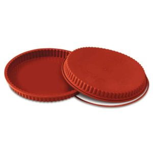 Pajform i silikon med vågad kant 28cm