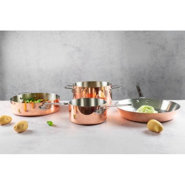 SCANPAN Stekpanna koppar 28 cm för induktion