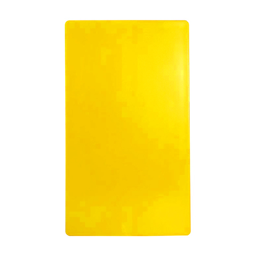 Gul Plastskärbräda LDPE 53×30,5 cm – HACCP